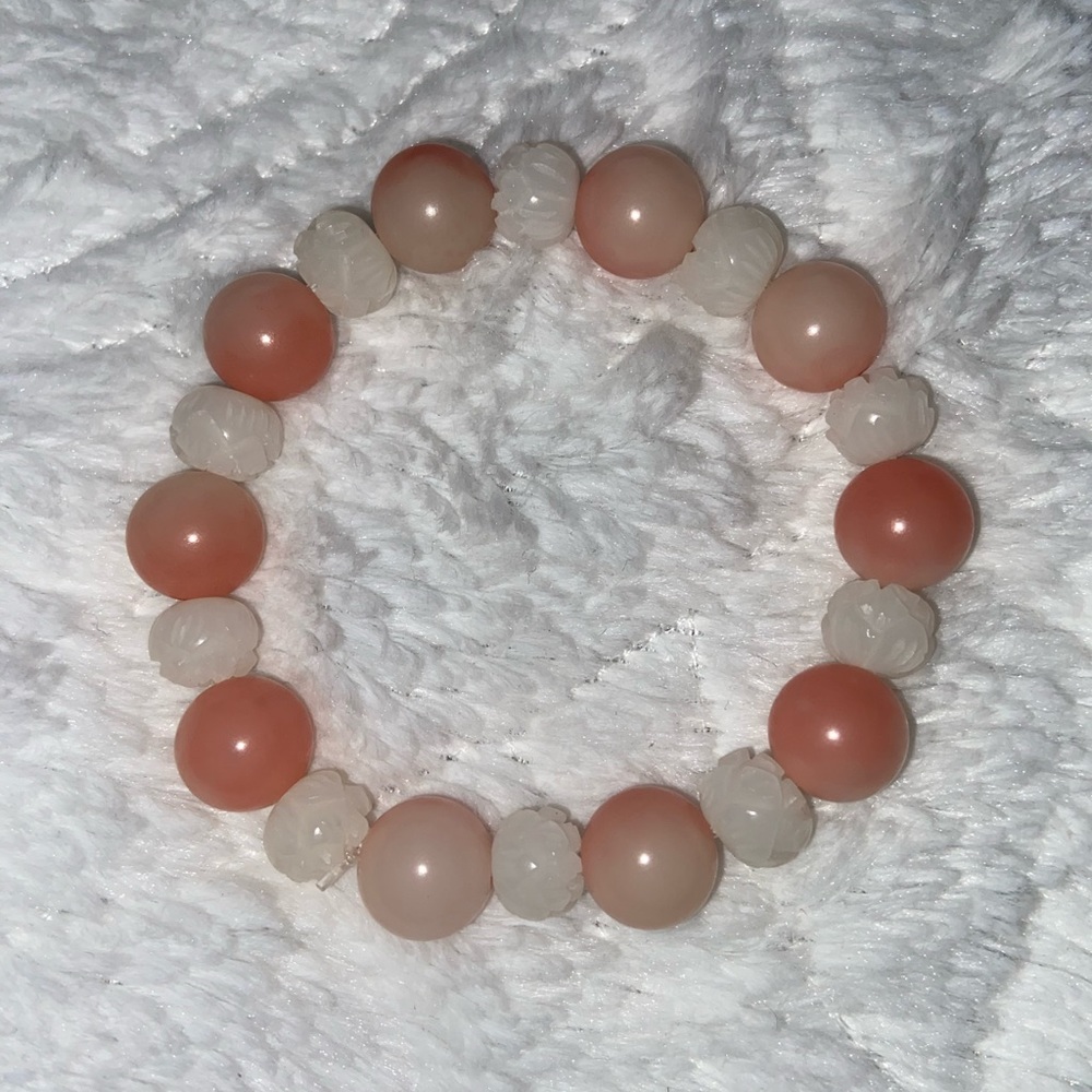 Handmade bodhi seed / beads meditation bracelet